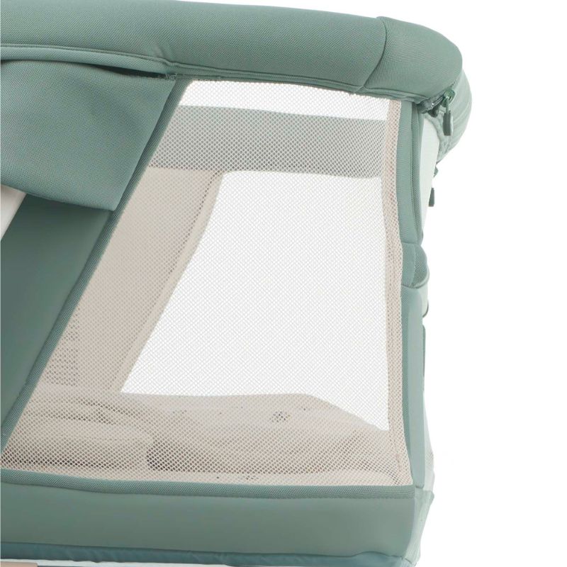 Jane Baby Side Crib + 4 Piece Bedding Set & Safety Mattress, Star