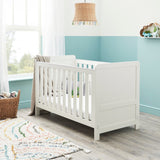 Babymore Caro Complete Nursery Bundle - White