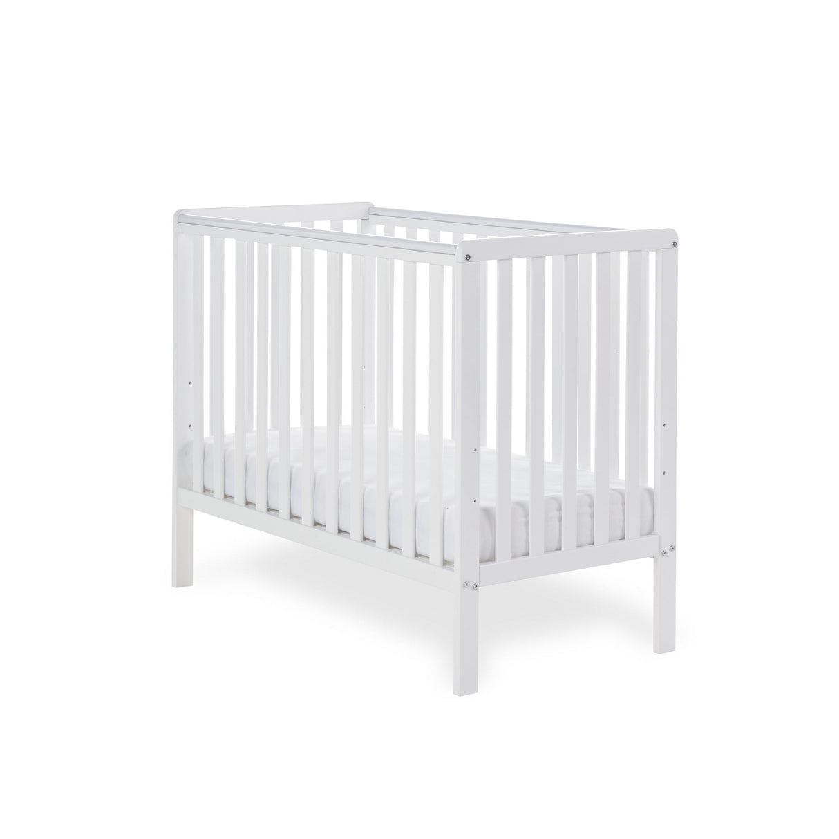 Obaby Bantam Space Saver Cot & Cot Top Changer - White