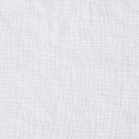 Obaby Bedside Crib Muslin Fitted Sheet - White