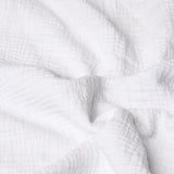 Obaby Muslin Fitted Sheet 100cm x 50cm - White