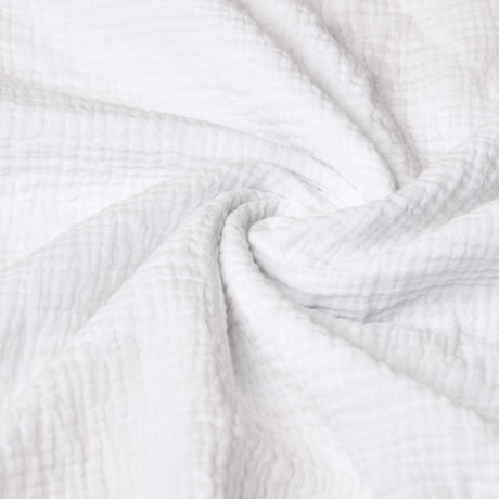 Obaby Muslin Fitted Sheet 120cm x 60cm - White