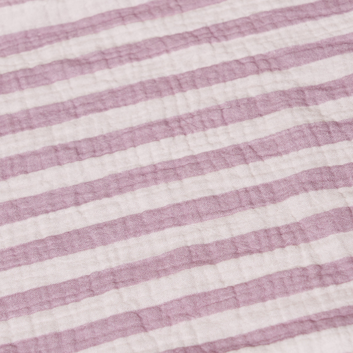 Obaby Muslin Swaddle Blanket - Berry Stripe