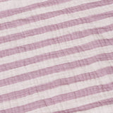 Obaby Muslin Swaddle Blanket - Berry Stripe