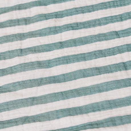 Obaby Muslin Swaddle Blanket - Ocean Stripe