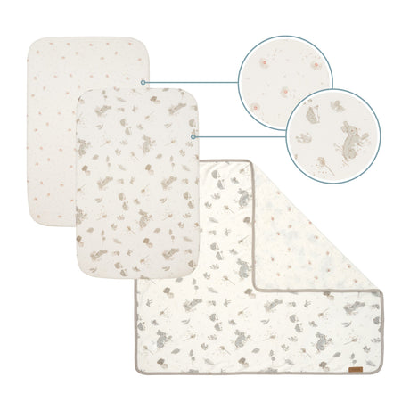 Tutti Bambini CoZee Sustainable Mattress & Bedding Bundle - Cocoon
