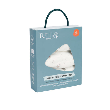Tutti Bambini CoZee Sustainable Mattress & Bedding Bundle - Cocoon