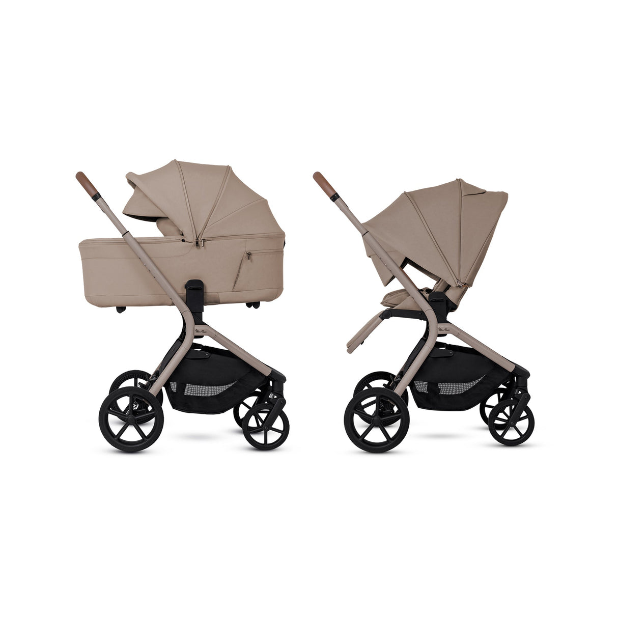 Silver Cross Breez Ultimate 360 Family Car Seat & Accessory Bundle - Champagne