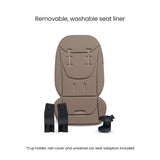 Silver Cross Breez Ultimate 360 Family Car Seat & Accessory Bundle - Champagne