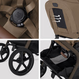 Silver Cross Breez Stroller - Maple