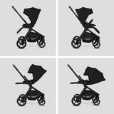 Silver Cross Breez Stroller - Onyx