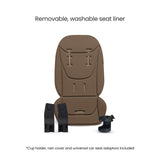 Silver Cross Breez Ultimate 360 Car Seat & Accessory Bundle - Maple
