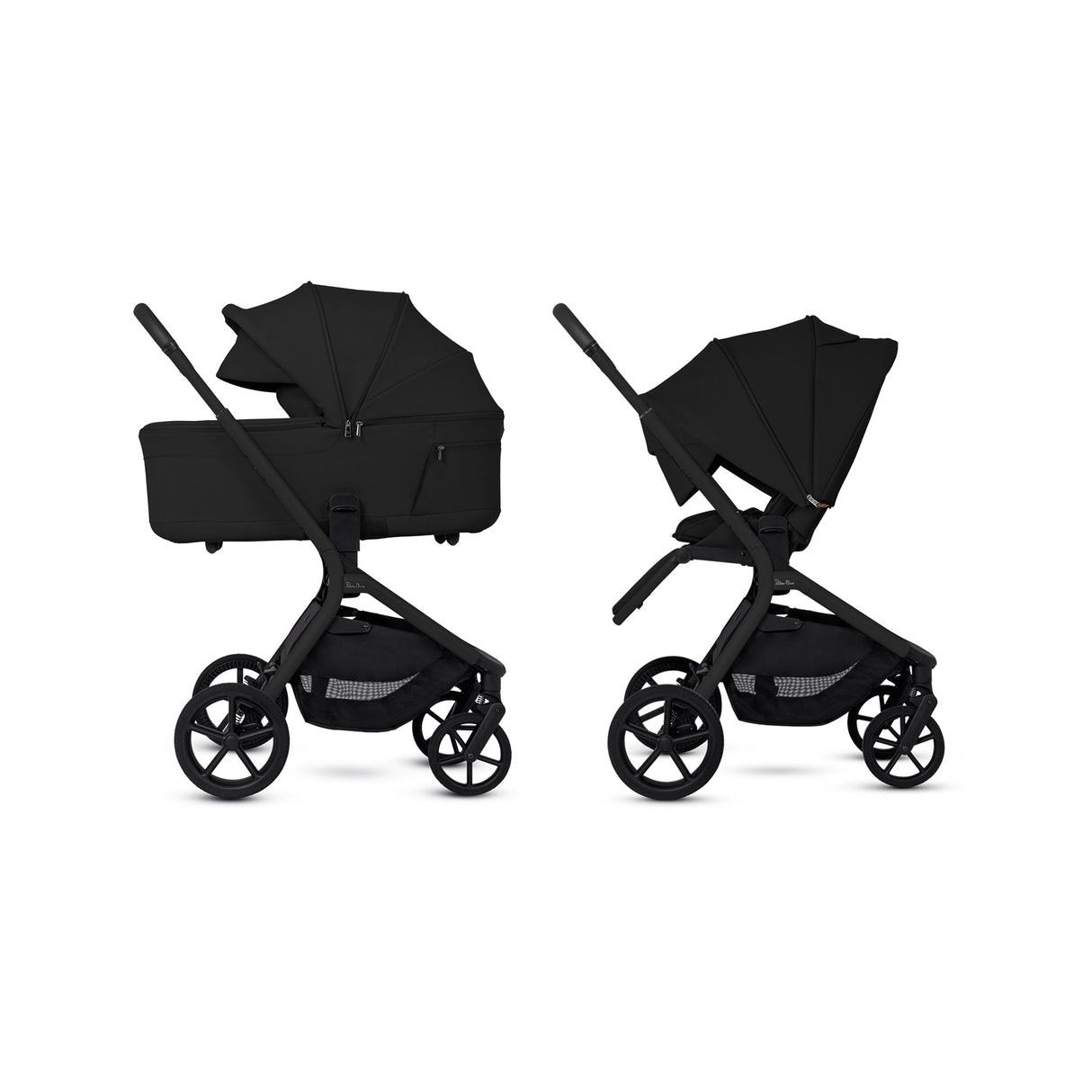 Silver Cross Breez Ultimate Cybex Cloud T & 360 Base Bundle - Onyx