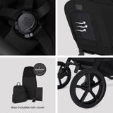 Silver Cross Breez Ultimate Cybex Cloud T & 360 Base Bundle - Onyx