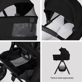 Silver Cross Breez Ultimate 360 Car Seat Bundle - Onyx