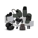 Silver Cross Breez Ultimate 360 Car Seat Bundle - Pewter