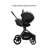 Silver Cross Breez Ultimate Cybex Cloud T & 360 Base Bundle - Pewter