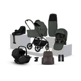 Silver Cross Breez Ultimate 360 Car Seat & Accessory Bundle - Pewter