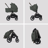 Silver Cross Breez Ultimate Cybex Cloud T & 360 Base Bundle - Pewter