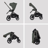 Silver Cross Breez Ultimate Cybex Cloud T & 360 Base Bundle - Pewter