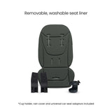 Silver Cross Breez Ultimate Cybex Cloud T & 360 Base Bundle - Pewter