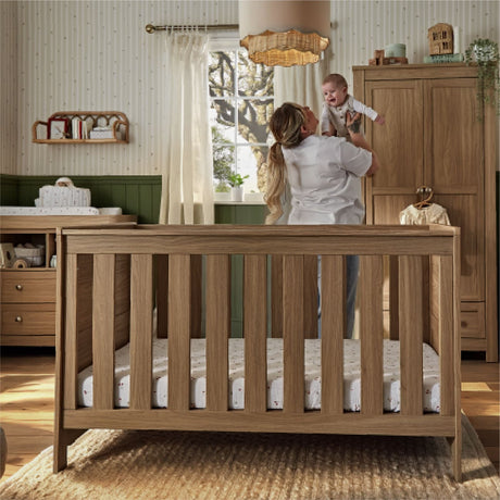 CuddleCo Burford 3 Piece Nursery Furniture Set - Oak