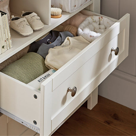 CuddleCo Burford Dresser Changer - White & Oak