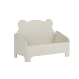 CuddleCo Play House Bear Book Storage - Pebble
