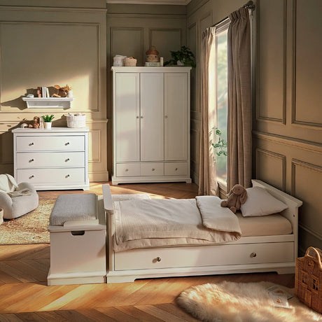 CuddleCo Beaumont 2 Piece Nursery Furniture Set - White