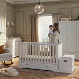 CuddleCo Beaumont Cot Bed - White