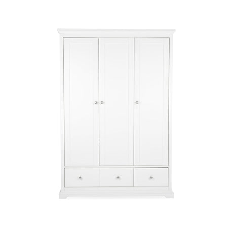 CuddleCo Beaumont Triple Wardrobe - White