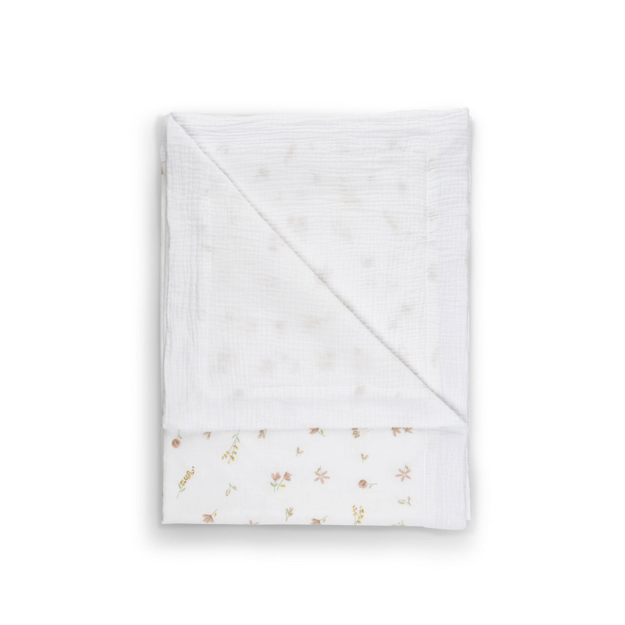 CuddleCo 4 Piece Cot Bed Bedding Set - Cashmere Meadow