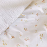 CuddleCo 4 Piece Cot Bed Bedding Set - Cashmere Meadow