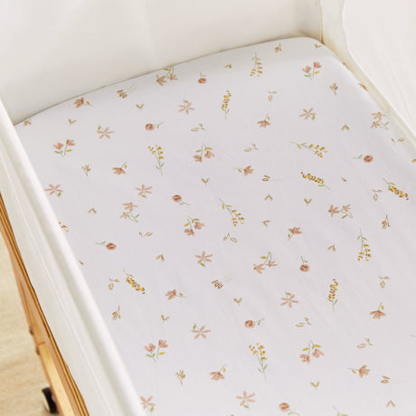 CuddleCo Universal Crib/Co-Sleeper Bedding Set - Cashmere Meadow