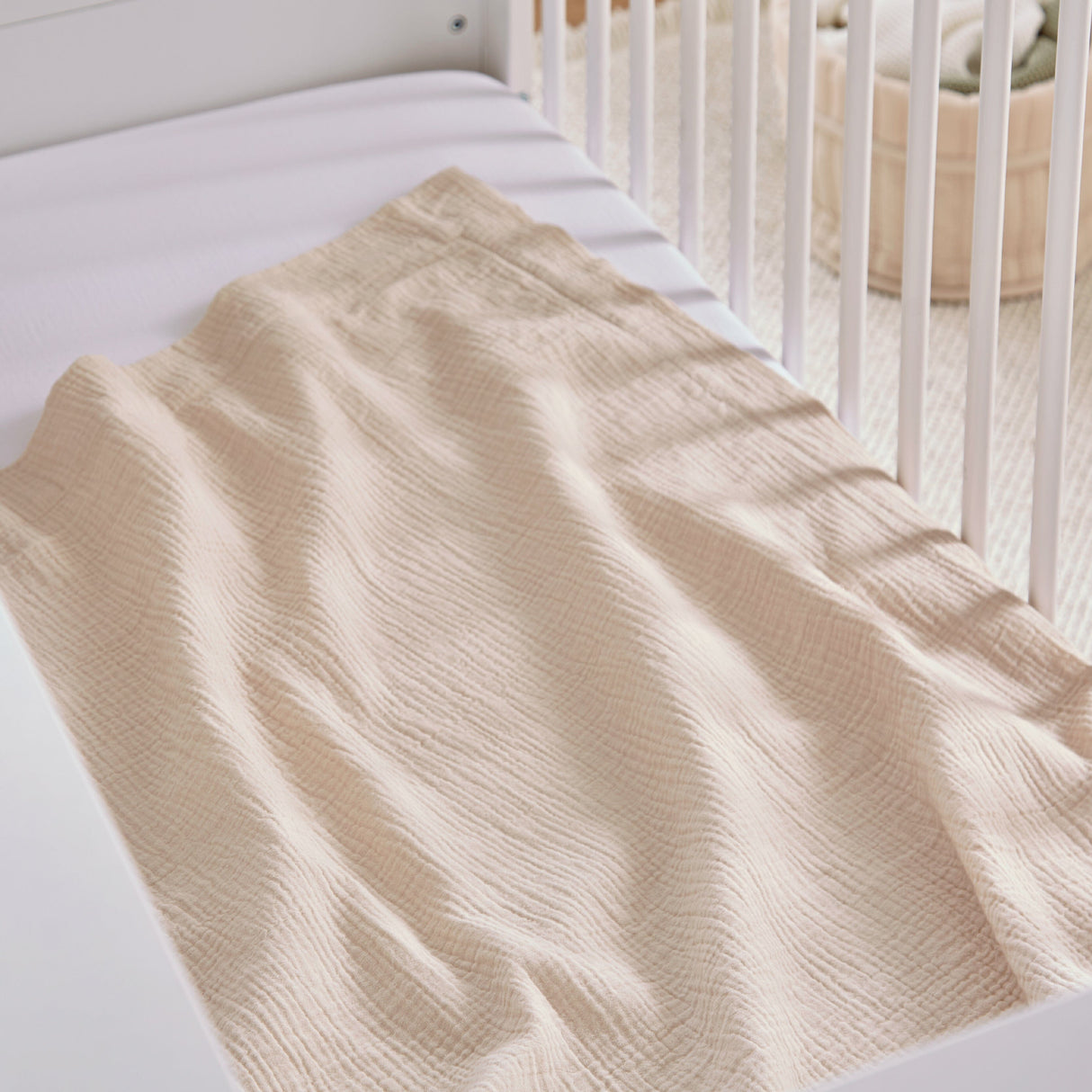 CuddleCo Comforter Blanket  - Cashmere Waffle