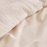 CuddleCo 4 Piece Cot Bed Bedding Set  - Cashmere Waffle