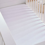 CuddleCo 2 Pack Cot Bed Sheets  - Cashmere Waffle