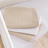 CuddleCo Universal Crib/Co-Sleeper Bedding Set  - Cashmere Waffle