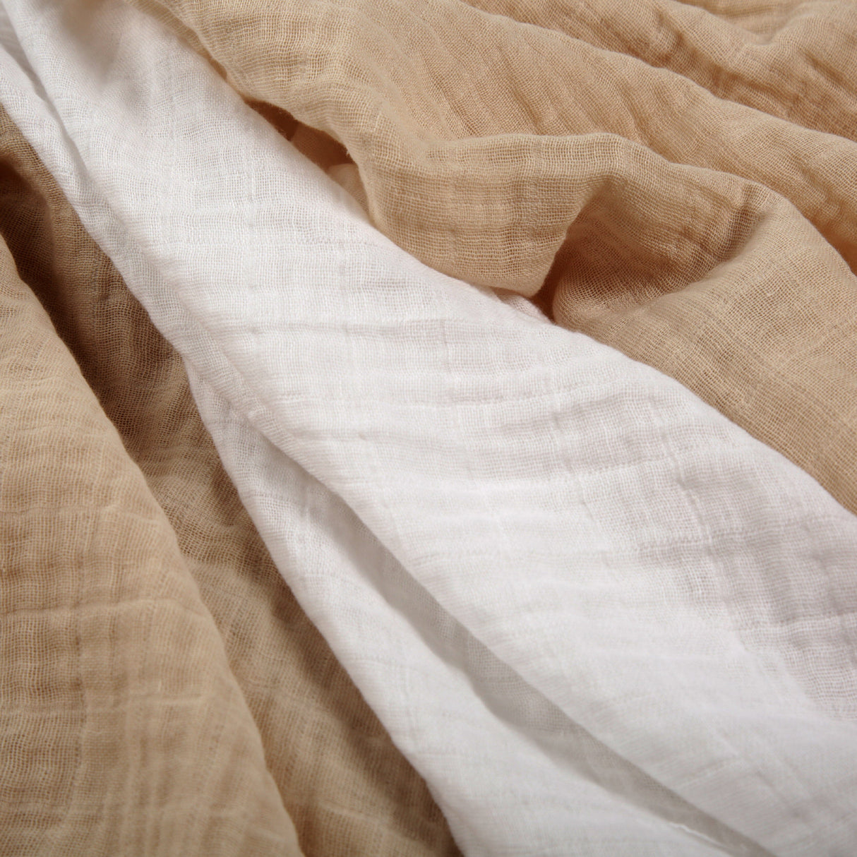 CuddleCo Universal Crib/Co-Sleeper Bedding Set  - Cashmere Waffle