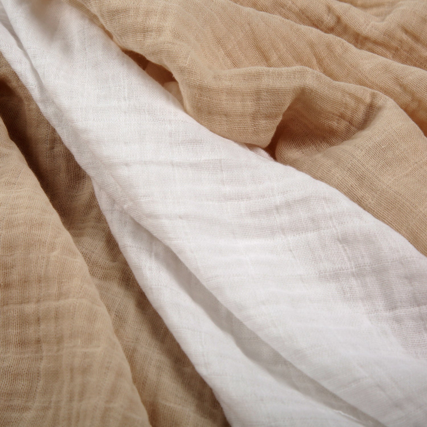 CuddleCo Universal Crib/Co-Sleeper Bedding Set  - Cashmere Waffle