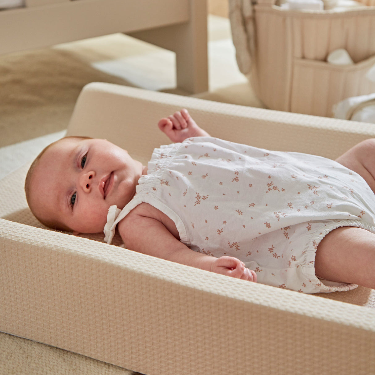 CuddleCo Wedge Changing Mat - Cashmere Waffle