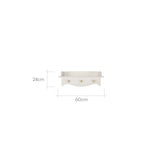 CuddleCo Clara Nursery Shelf - Cashmere and Ash