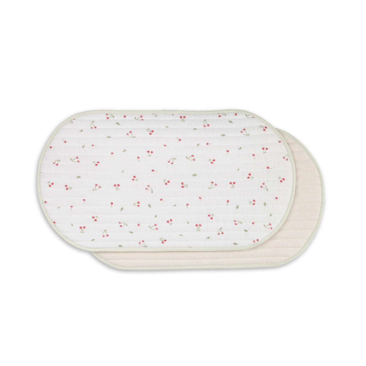 CuddleCo 2 Pack Travel Changing Pad - Ditsy Cherry