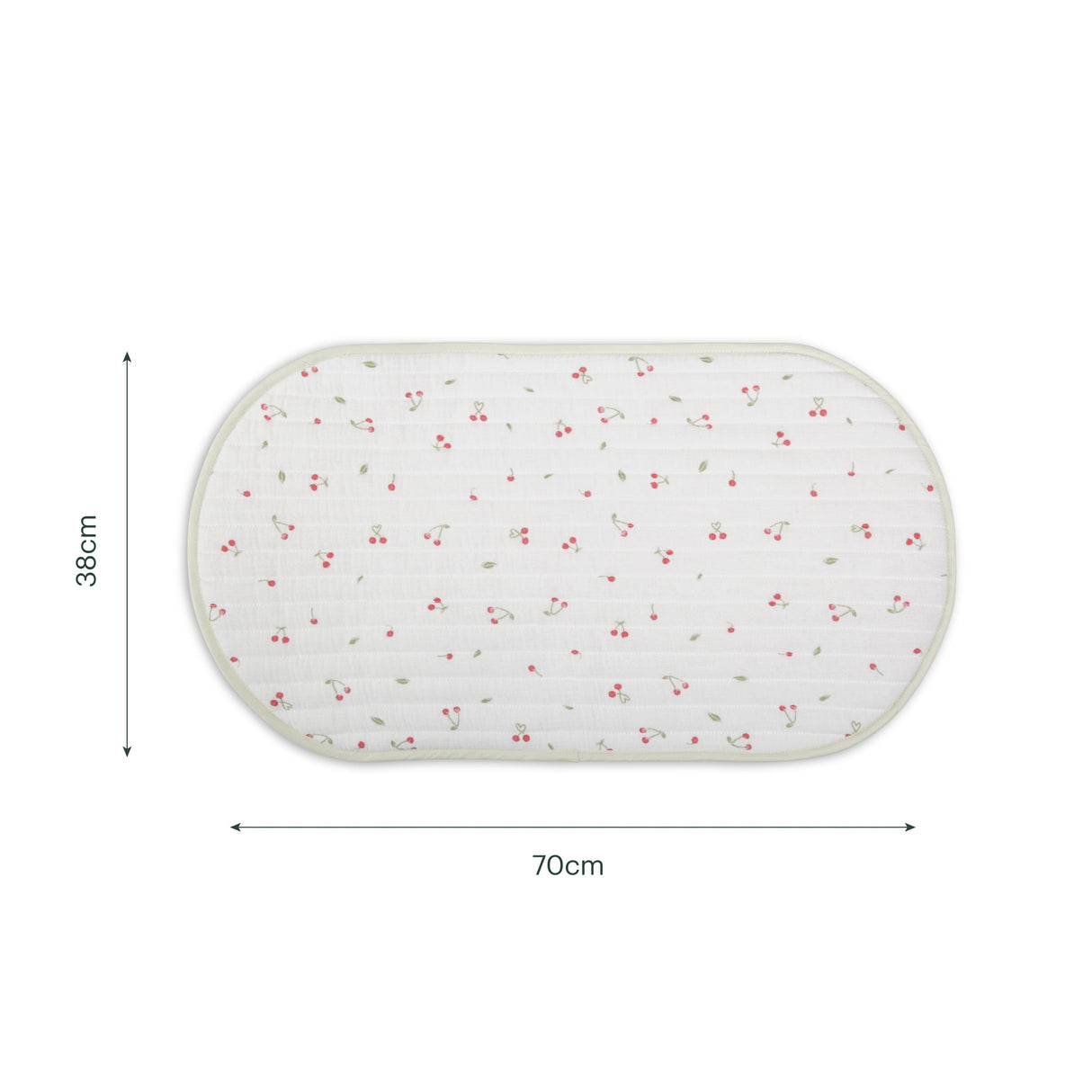 CuddleCo Nappy Caddy Set - Ditsy Cherry