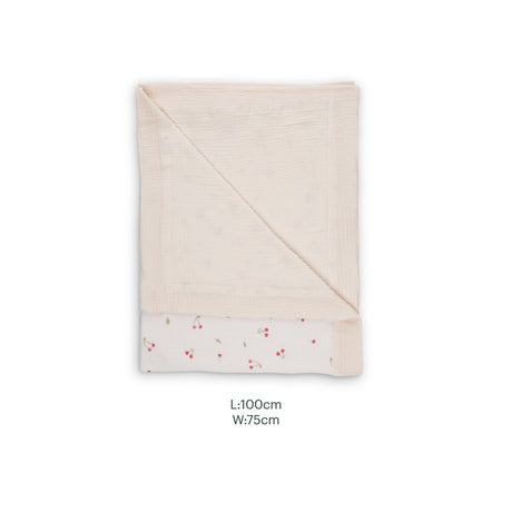 CuddleCo Comforter Blanket - Ditsy Cherry