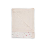 CuddleCo 4 Piece Cot Bed Bedding Set - Ditsy Cherry