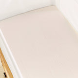 CuddleCo Universal Crib/Co-Sleeper Bedding Set - Ditsy Cherry