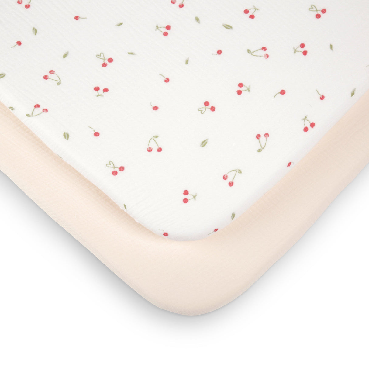 CuddleCo Universal Crib/Co-Sleeper Bedding Set - Ditsy Cherry