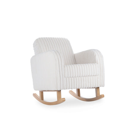 CuddleCo Etta Nursing Chair - Faux Fur Cream