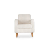 CuddleCo Etta Nursing Chair - Faux Fur Cream
